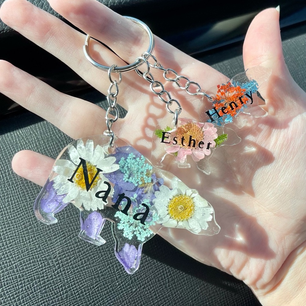 Resin keychains - Picture 10 of 13